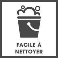 Tapis facile à nettoyer