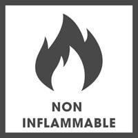 Tapis non inflammable